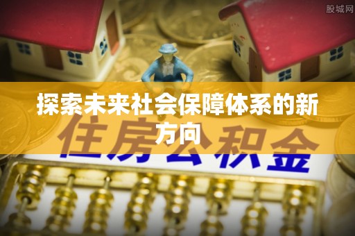 织金探索未来社会保障体系的新方向