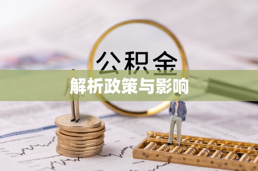 织金解析政策与影响