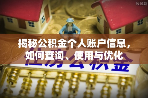 织金揭秘公积金个人账户信息，如何查询、使用与优化