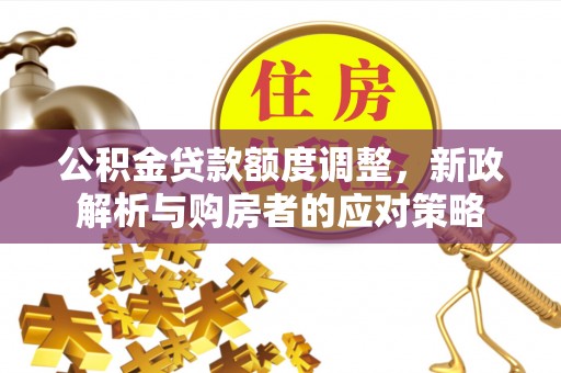 织金公积金贷款额度调整，新政解析与购房者的应对策略