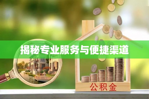 织金揭秘专业服务与便捷渠道