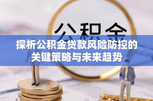 织金探析公积金贷款风险防控的关键策略与未来趋势