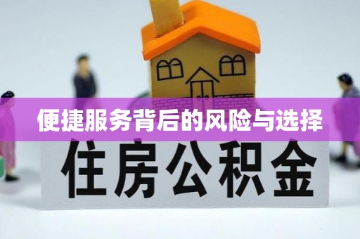 织金便捷服务背后的风险与选择
