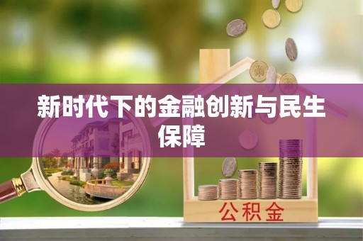 织金新时代下的金融创新与民生保障