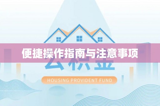 织金便捷操作指南与注意事项