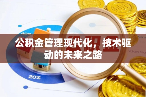 织金公积金管理现代化，技术驱动的未来之路